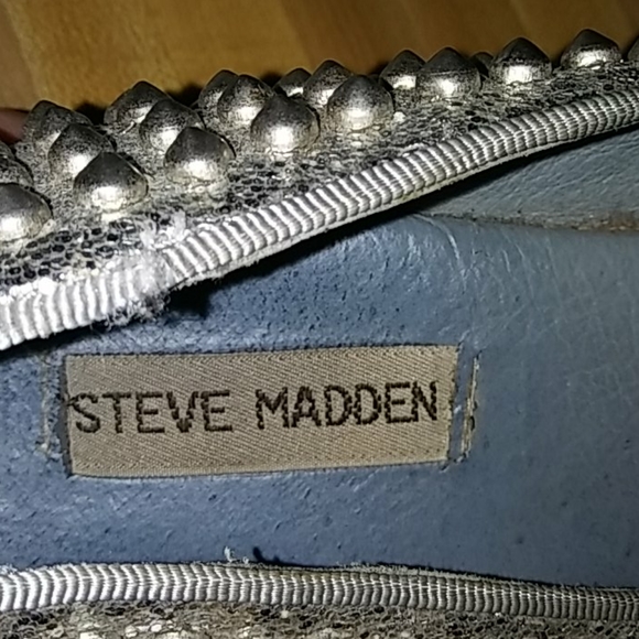 Steve Madden 'Studdly' Glitter Loafers (Sz. 9.5M) - Picture 5 of 7